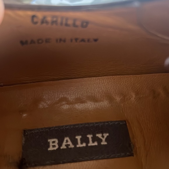 Bally split stitch toe brown Oxford size 9 D